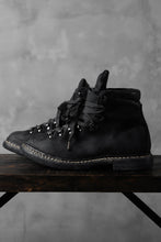 画像をギャラリービューアに読み込む, A DICIANNOVEVENTITRE A1923 Norwegian Laced Boots SH2 / Cavallo Oilo (NERO)