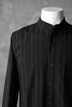 Load image into Gallery viewer, ISAMU KATAYAMA BACKLASH LONG SLEEVE SHIRT (BLACK x STRIPE)