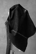Load image into Gallery viewer, ISAMU KATAYAMA BACKLASH exclusive LEATHER SHIRT / ITALY SHOULDER 0.6mm (BLACK)