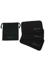 画像をギャラリービューアに読み込む, Yohji Yamamoto Maison Hand Towel (*Set of 3 Pieces) / IKEUCHI ORGANIC (BLACK)