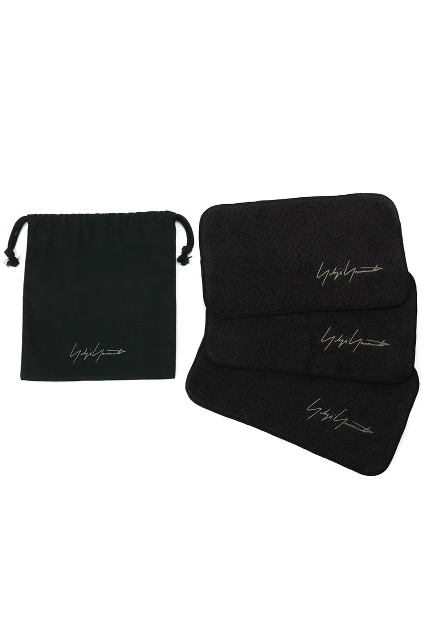 画像をギャラリービューアに読み込む, Yohji Yamamoto Maison Hand Towel (*Set of 3 Pieces) / IKEUCHI ORGANIC (BLACK)