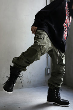 画像をギャラリービューアに読み込む, READYMADE CARGO PANTS (KHAKI GREEN #C)