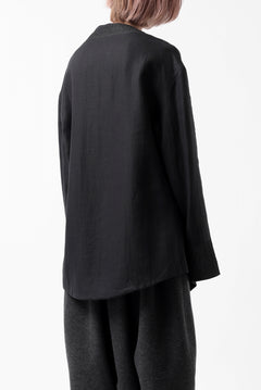 画像をギャラリービューアに読み込む, SOSNOVSKA STRUCTUAL INTERCALATION BLAZER (BLACK)