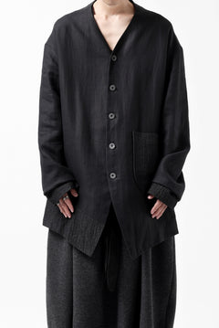 画像をギャラリービューアに読み込む, SOSNOVSKA STRUCTUAL INTERCALATION BLAZER (BLACK)