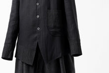 画像をギャラリービューアに読み込む, SOSNOVSKA STRUCTUAL INTERCALATION BLAZER (BLACK)