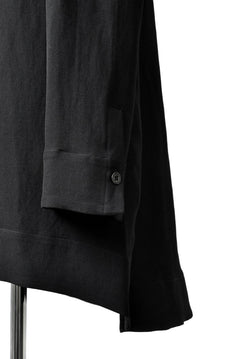 画像をギャラリービューアに読み込む, SOSNOVSKA SIDE SLIT SHIRT (BLACK)