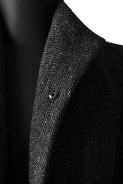 Load image into Gallery viewer, blackcrow standcollar tailorcoat (wool dark check)