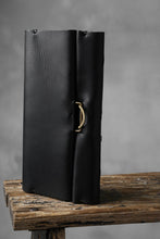 Load image into Gallery viewer, KLASICA LONG WALLET / TEMPESTI OILED COW BENDS LEATHER (BLACK)