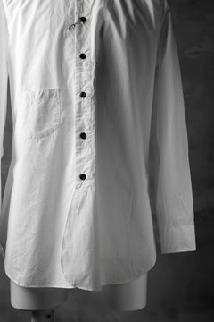 画像をギャラリービューアに読み込む, KLASICA SABRON BUTTON FRY SHIRT / TYPE-WRITER CLOTH (WHITE)