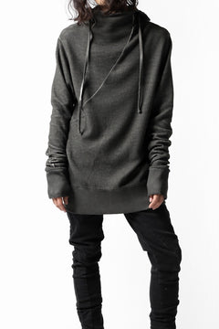 画像をギャラリービューアに読み込む, thomkrom WAFFLE HOODIE PULLOVER PARKA / OILED SPRAY DYE (TAUPE)