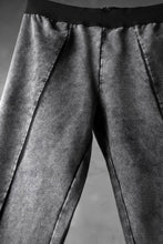 画像をギャラリービューアに読み込む, thomkrom OVERLOCKED LEGGINGS / OILED SPRAY DYE (GREY)