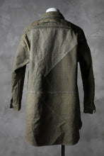 画像をギャラリービューアに読み込む, BACKLASH x LOOM exclusive RECONSTRUCTIVE COAT / VINTAGE MILITARY CANVAS