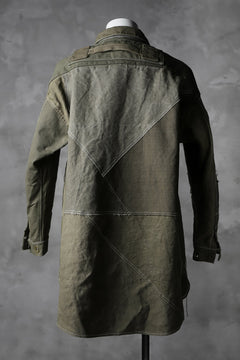 画像をギャラリービューアに読み込む, BACKLASH x LOOM exclusive RECONSTRUCTIVE COAT / VINTAGE MILITARY CANVAS