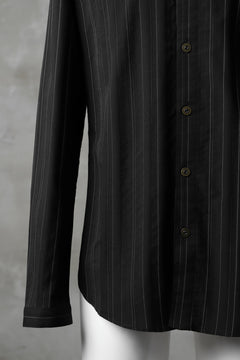 Load image into Gallery viewer, ISAMU KATAYAMA BACKLASH LONG SLEEVE SHIRT (BLACK x STRIPE)