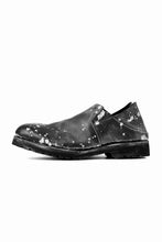 画像をギャラリービューアに読み込む, Portaille exclusive PL5 VB Slipon Shoes / Oiled Kip handpainted (BLACK)