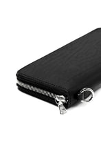 Load image into Gallery viewer, ISAMU KATAYAMA BACKLASH exclusive ROUND FASTNER WALLET / ITALIAN DOUBLE SHOULDER (WRINKLE PROCESS)