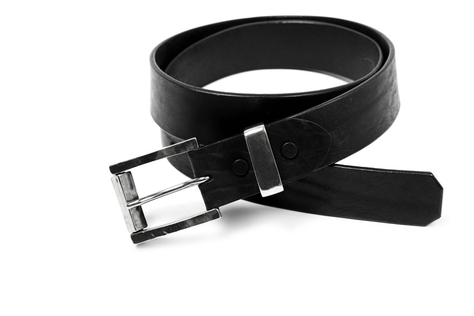 Load image into Gallery viewer, ISAMU KATAYAMA BACKLASH PIN-BELT / 35mm ITALIAN DOUBLE SHOULDER (WRINKLE PROCESS)