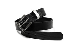 Load image into Gallery viewer, ISAMU KATAYAMA BACKLASH PIN-BELT / 35mm ITALIAN DOUBLE SHOULDER (WRINKLE PROCESS)