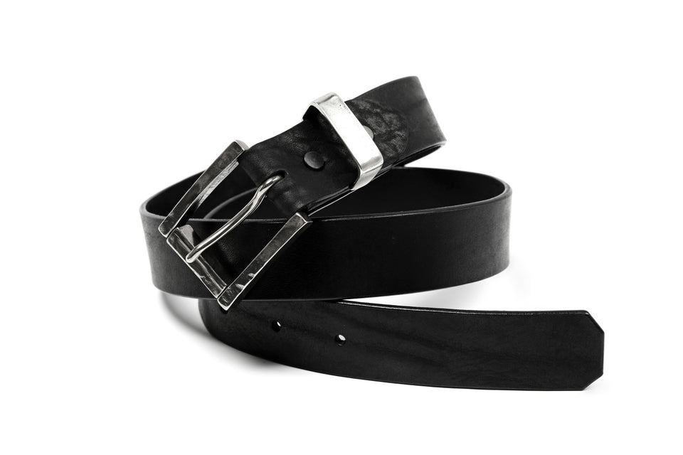 Load image into Gallery viewer, ISAMU KATAYAMA BACKLASH PIN-BELT / 35mm ITALIAN DOUBLE SHOULDER (WRINKLE PROCESS)