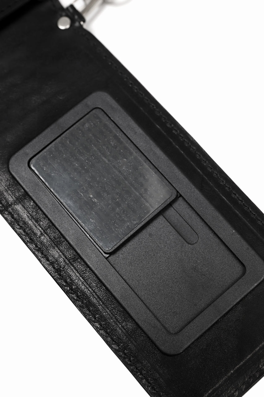 画像をギャラリービューアに読み込む, ISAMU KATAYAMA BACKLASH WALLET PHONE-HOLDER / ITALY DOUBLE SHOULDER (BLACK)