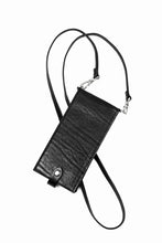 画像をギャラリービューアに読み込む, ISAMU KATAYAMA BACKLASH WALLET PHONE-HOLDER / ITALY DOUBLE SHOULDER (BLACK)