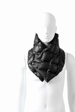 Load image into Gallery viewer, ISAMU KATAYAMA BACKLASH DOWN MUFFLER / KANGAROO + POLISH WHITE GOOSE (BLACK)