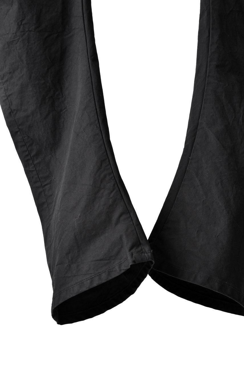Load image into Gallery viewer, blackcrow high density cotton banana shape trousers (BLACK)