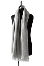 Load image into Gallery viewer, blackcrow stole mi/wo/ny woven (IVORY)