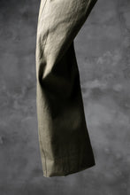 Load image into Gallery viewer, blackcrow worker pocket trousers / cotton woven (BEIGE)