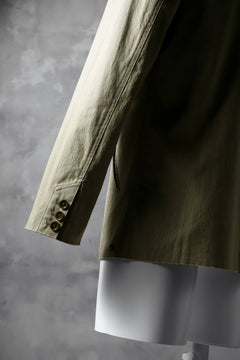 Load image into Gallery viewer, blackcrow worker shirt jacket / cotton woven (BEIGE)