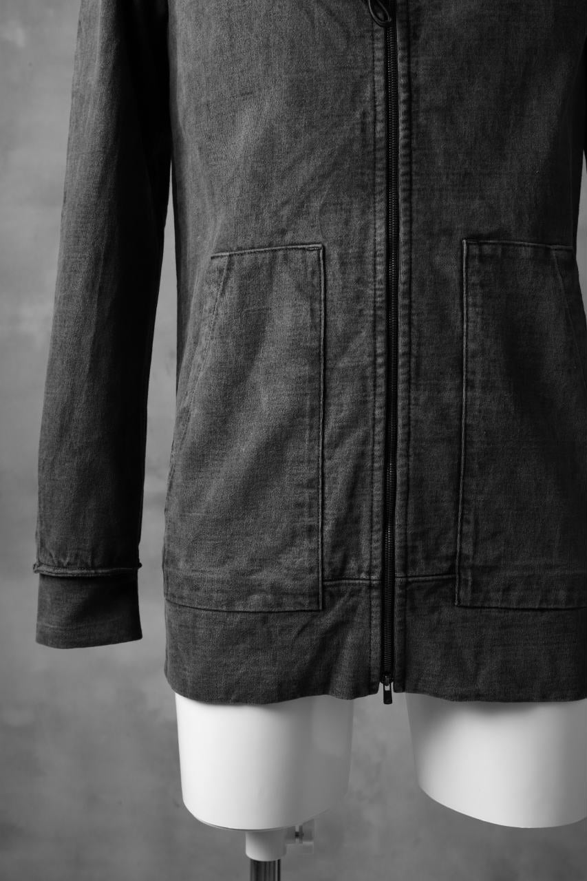 Load image into Gallery viewer, KLASICA HOODIE ZIP PARKA / GARMENT PIGMENT DYED (PIGMENT GREY)
