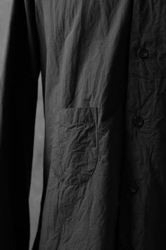 画像をギャラリービューアに読み込む, KLASICA SABRON BUTTON FRY SHIRT / TYPE-WRITER CLOTH (MOSS)