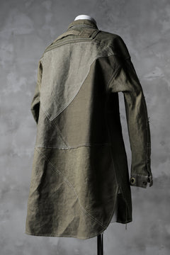 画像をギャラリービューアに読み込む, BACKLASH x LOOM exclusive RECONSTRUCTIVE COAT / VINTAGE MILITARY CANVAS