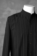 Load image into Gallery viewer, ISAMU KATAYAMA BACKLASH LONG SLEEVE SHIRT (BLACK x STRIPE)