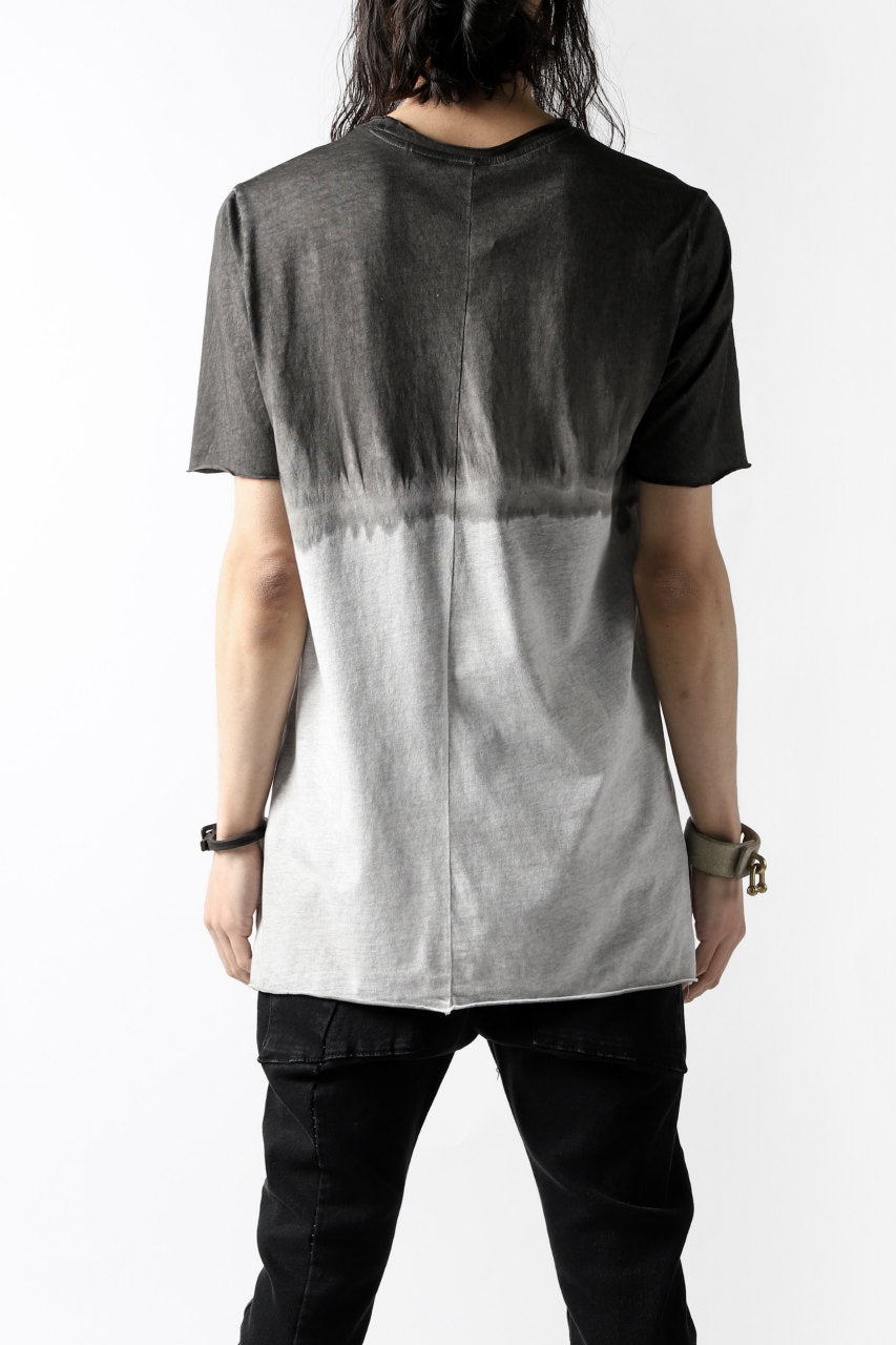 画像をギャラリービューアに読み込む, thomkrom GRADATION DYE T-SHIRT (BLACK T90)
