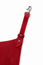 Load image into Gallery viewer, ISAMU KATAYAMA BACKLASH WAIST HANG BAG / DOUBLE-SHOULDER OBJECT DYED (RED)