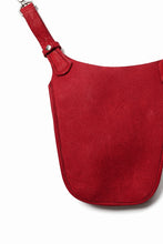 Load image into Gallery viewer, ISAMU KATAYAMA BACKLASH WAIST HANG BAG / DOUBLE-SHOULDER OBJECT DYED (RED)
