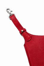 Load image into Gallery viewer, ISAMU KATAYAMA BACKLASH WAIST HANG BAG / DOUBLE-SHOULDER OBJECT DYED (RED)