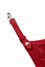 Load image into Gallery viewer, ISAMU KATAYAMA BACKLASH WAIST HANG BAG / DOUBLE-SHOULDER OBJECT DYED (RED)