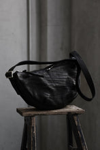 Load image into Gallery viewer, ISAMU KATAYAMA BACKLASH SHOULDER BAG / DOUBLE-SHOULDER OBJECT DYED (BLACK)
