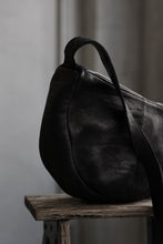 Load image into Gallery viewer, ISAMU KATAYAMA BACKLASH SHOULDER BAG / DOUBLE-SHOULDER OBJECT DYED (BLACK)