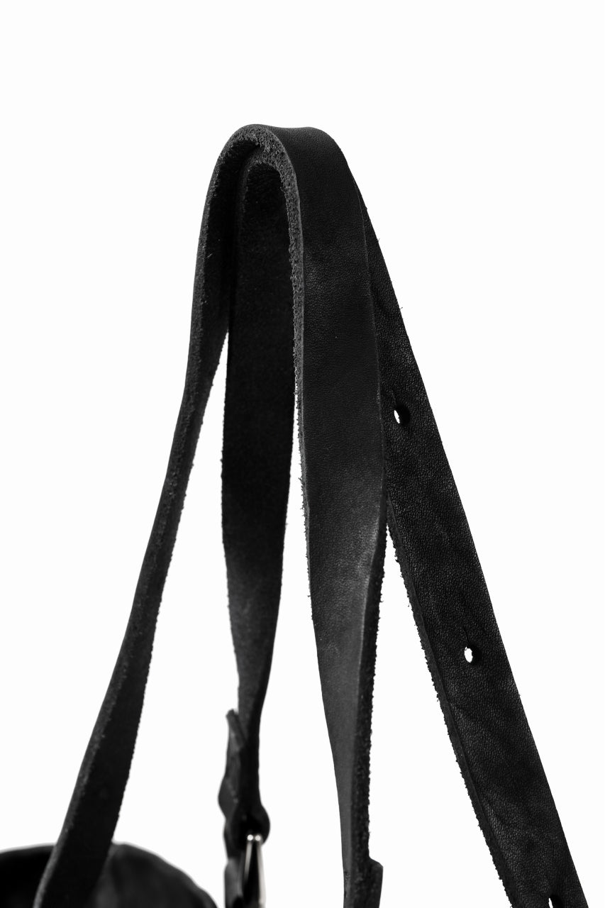 Load image into Gallery viewer, ISAMU KATAYAMA BACKLASH TOTE BAG / DOUBLE SHOULDER OBJECT DYED (BLACK) ※