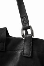 Load image into Gallery viewer, ISAMU KATAYAMA BACKLASH TOTE BAG / DOUBLE SHOULDER OBJECT DYED (BLACK) ※