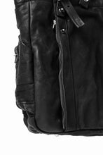 Load image into Gallery viewer, ISAMU KATAYAMA BACKLASH TOTE BAG / DOUBLE SHOULDER OBJECT DYED (BLACK) ※