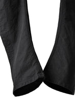 Load image into Gallery viewer, blackcrow high density cotton banana shape trousers (BLACK)