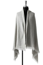 Load image into Gallery viewer, blackcrow stole mi/wo/ny woven (IVORY)