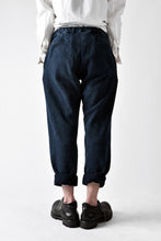 画像をギャラリービューアに読み込む, COLINA SASHIKO CURVED TROUSERS (INDIGO)