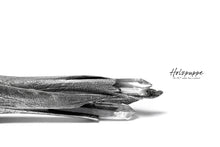 Load image into Gallery viewer, Holzpuppe exclusive Femur Bone Pendants with Green Tourmalinated Quartz