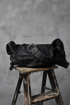 Load image into Gallery viewer, ISAMU KATAYAMA BACKLASH "DoubleShoulder" MIL-BAG (BLACK)
