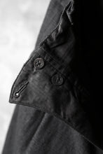Load image into Gallery viewer, KLASICA DARK CHECK SABRON WIDE TROUSERS / WASH OUT MIX WEAVE (DARK CHECK)
